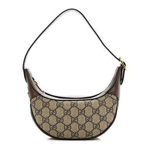 Gucci Gg Supreme Textured Calfskin Web #231186G12B
